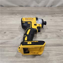AS-IS DEWALT 20V MAX Cordless 1/4 in. Impact Driver Kit