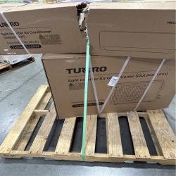 California AS-IS Turbro Split Inverter Air Conditiner Indoor/Outdoor Unit