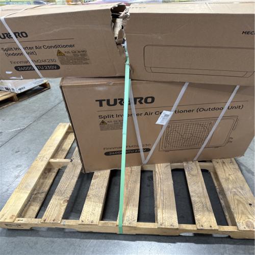 California AS-IS Turbro Split Inverter Air Conditiner Indoor/Outdoor Unit