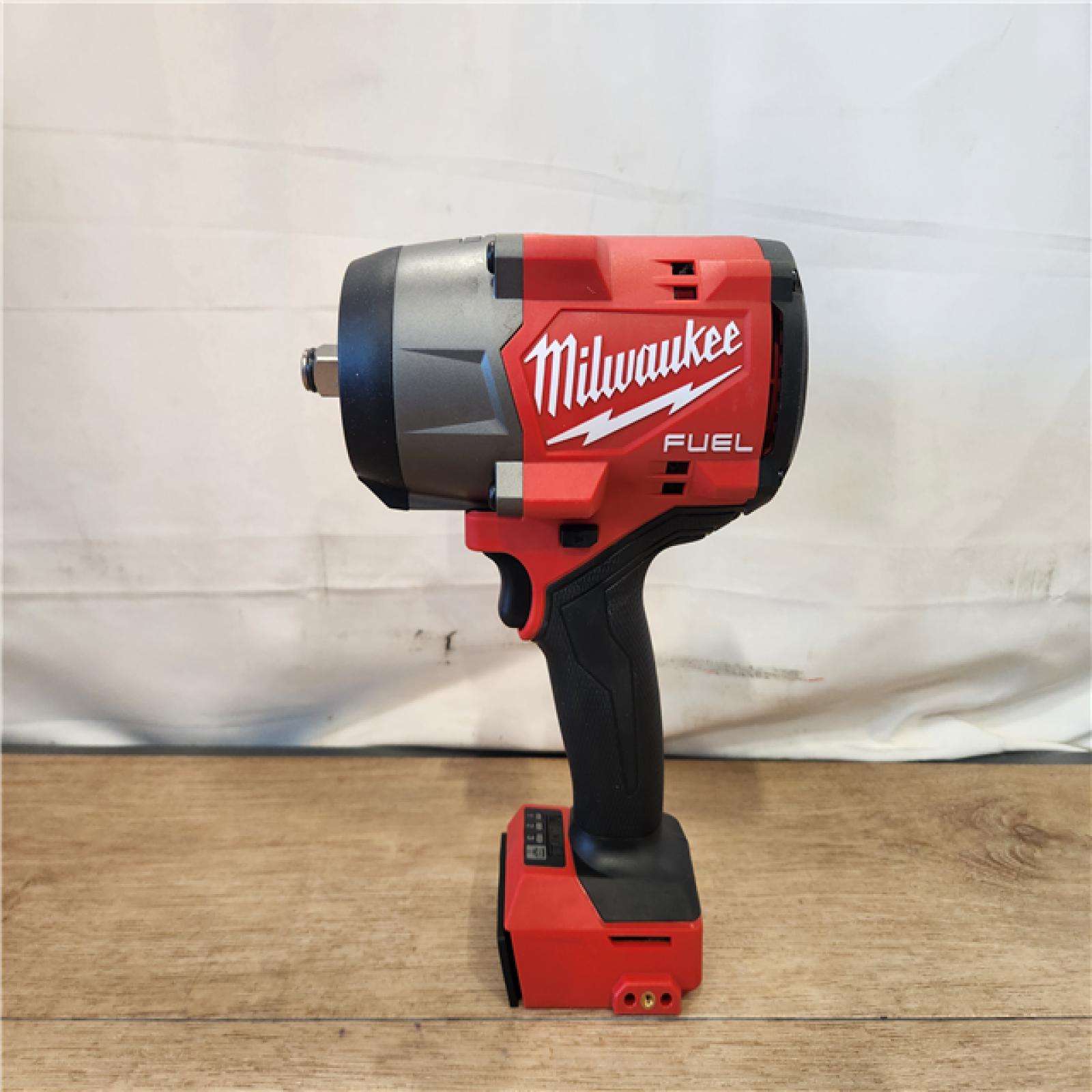 AS-IS- Milwaukee  FUEL 18V Lithium-Ion Brushless Cordless 1/2 in. Impact Wrench with Friction Ring (Tool-Only)