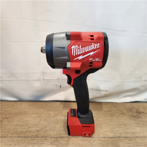AS-IS- Milwaukee  FUEL 18V Lithium-Ion Brushless Cordless 1/2 in. Impact Wrench with Friction Ring (Tool-Only)