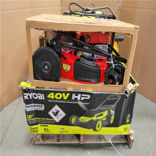 CALIFORNIA AS-IS OUTDOOR POWER EQUIPMENT