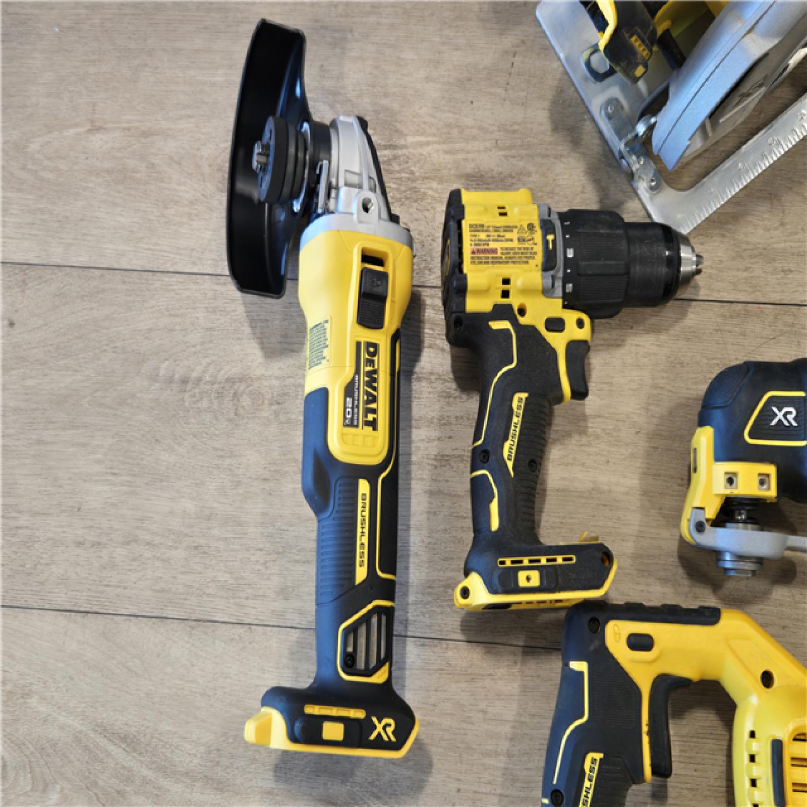 AS-IS DEWALT 20V MAX Lithium-Ion Cordless 5-Tool Combo Kit