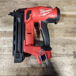 HOUSTON LOCATION - AS-IS Milwaukee FUEL 18-Volt Lithium-Ion Brushless Cordless Gen II 18-Gauge Brad Nailer (Tool-Only)