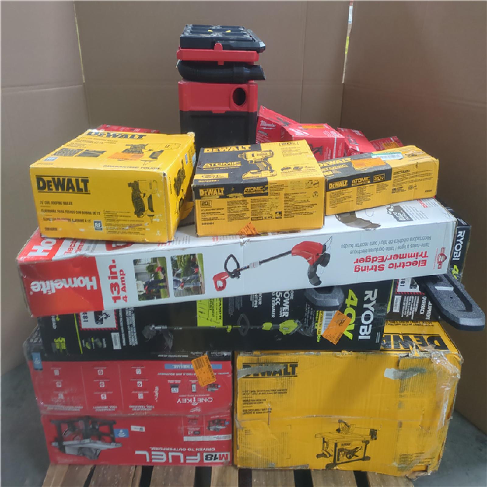 CALIFORNIA AS-IS TOOL PALLET