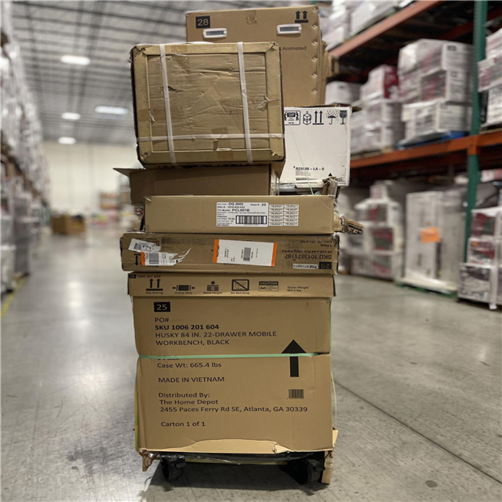 DALLAS LOCATION - AS-IS HOME IMPROVEMENT PALLET