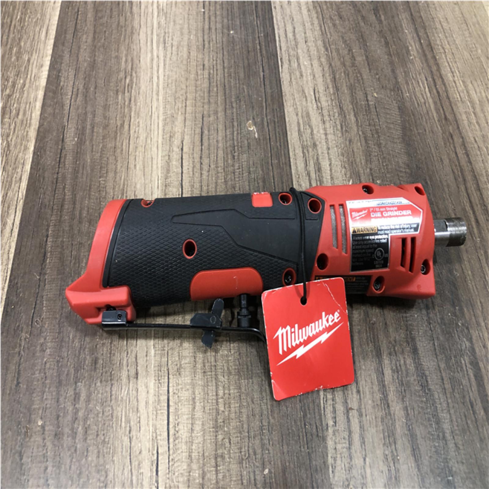 AS-IS Milwaukee FUEL 12V Lithium-Ion Brushless Cordless 1/4 in. Straight Die Grinder (Tool-Only)