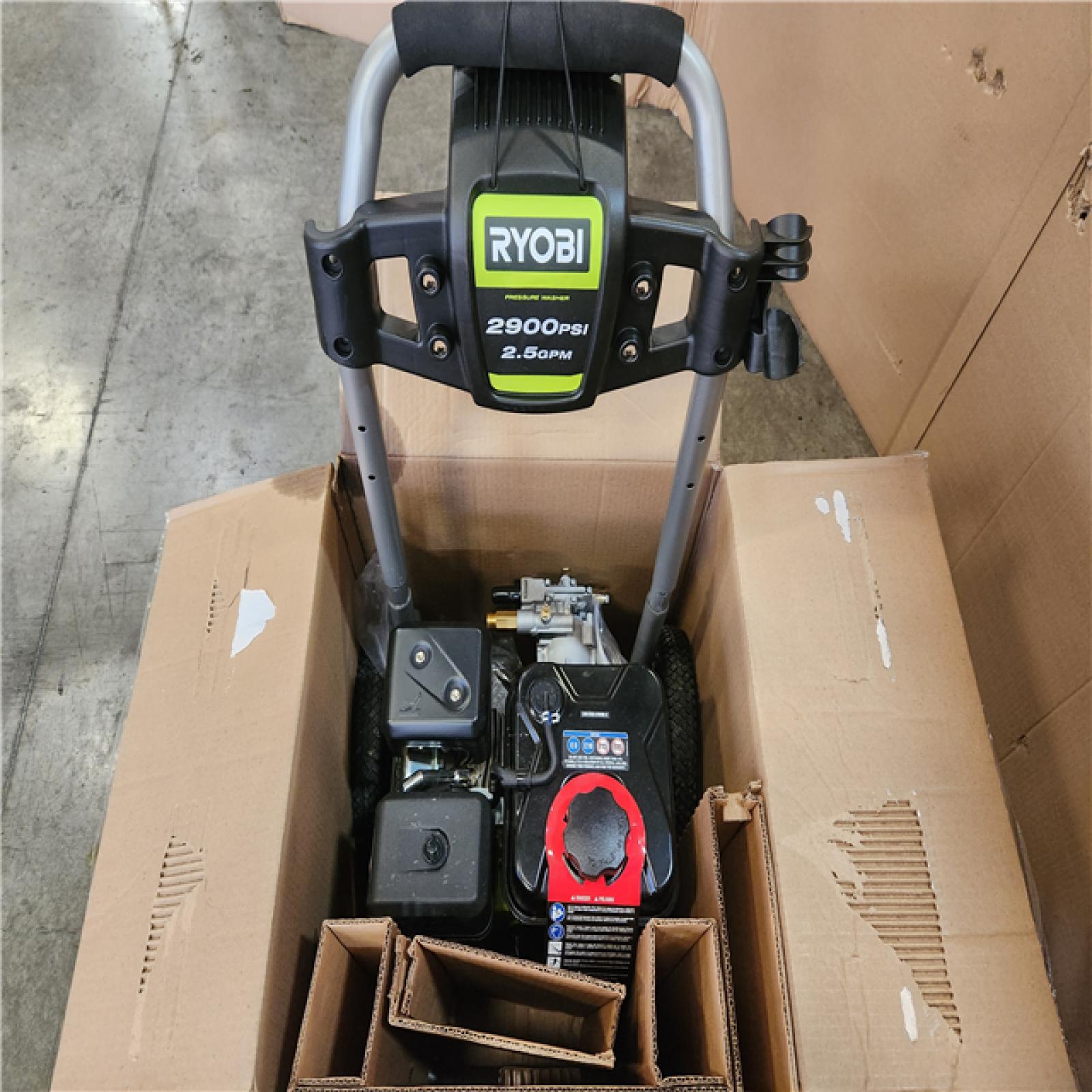 Phoenix RYOBI 2900 PSI 2.5 GPM Cold Water Gas Pressure Washer with 212cc Carb Compliant Engine
