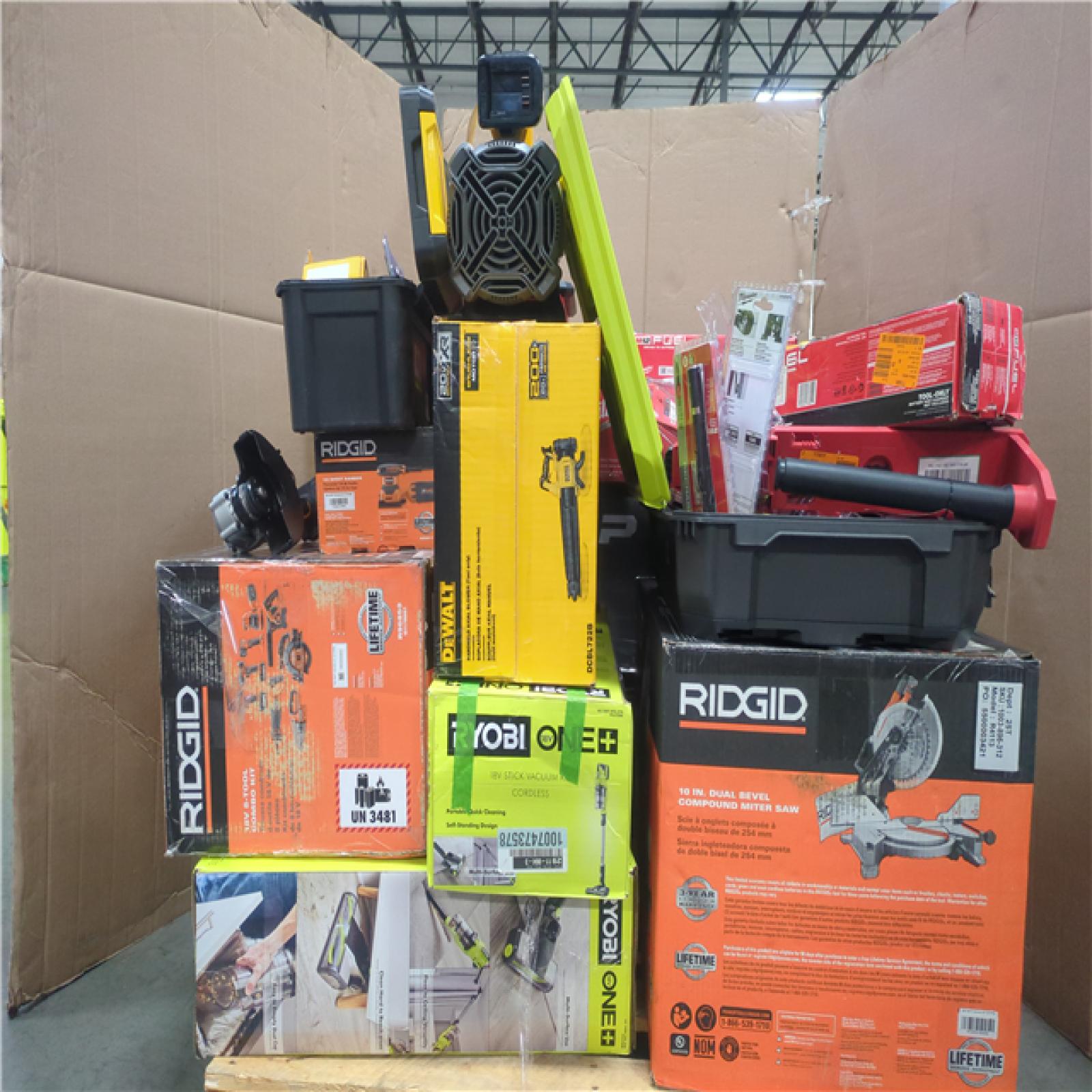 CALIFORNIA AS-IS TOOL PALLET