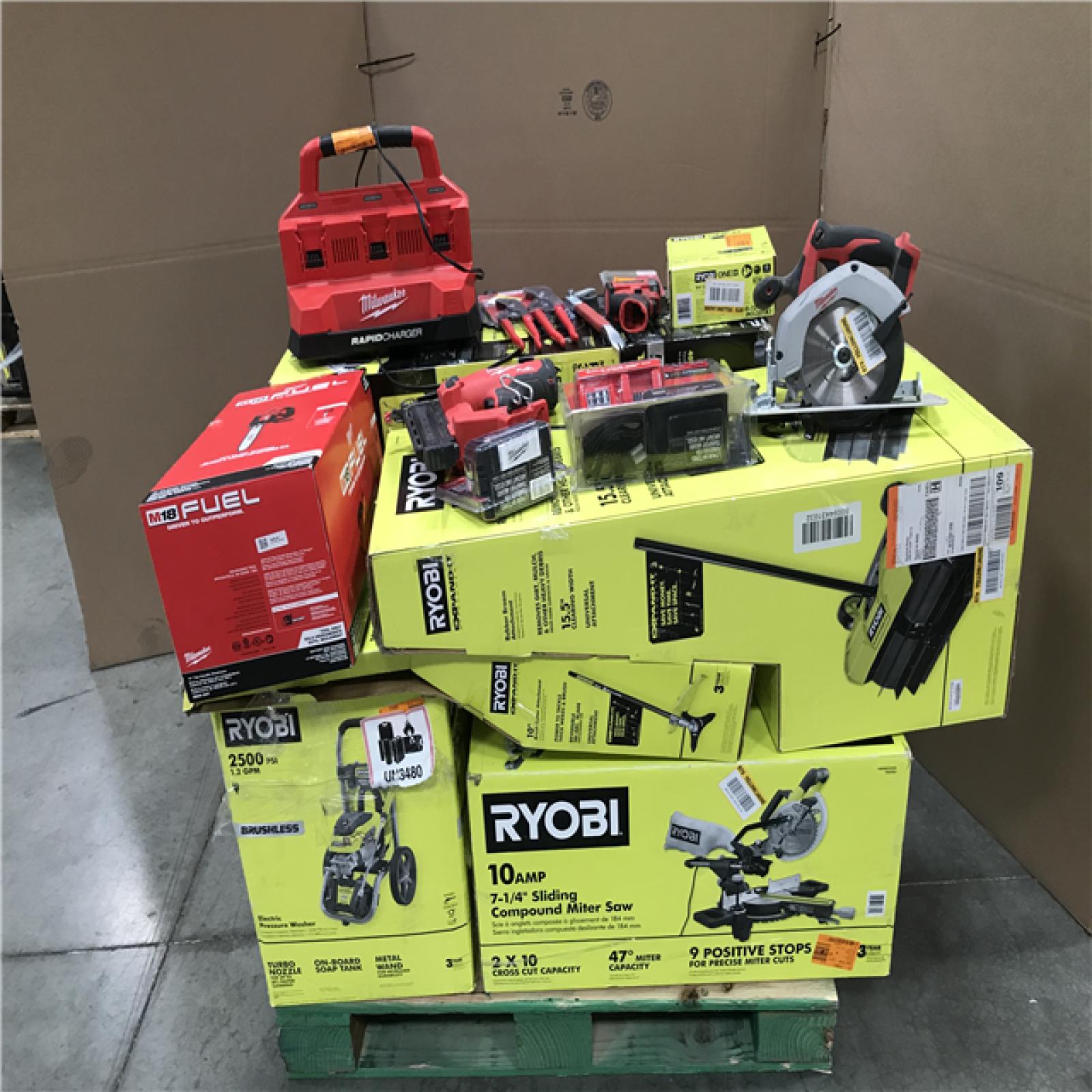 CALIFORNIA AS-IS TOOL PALLET