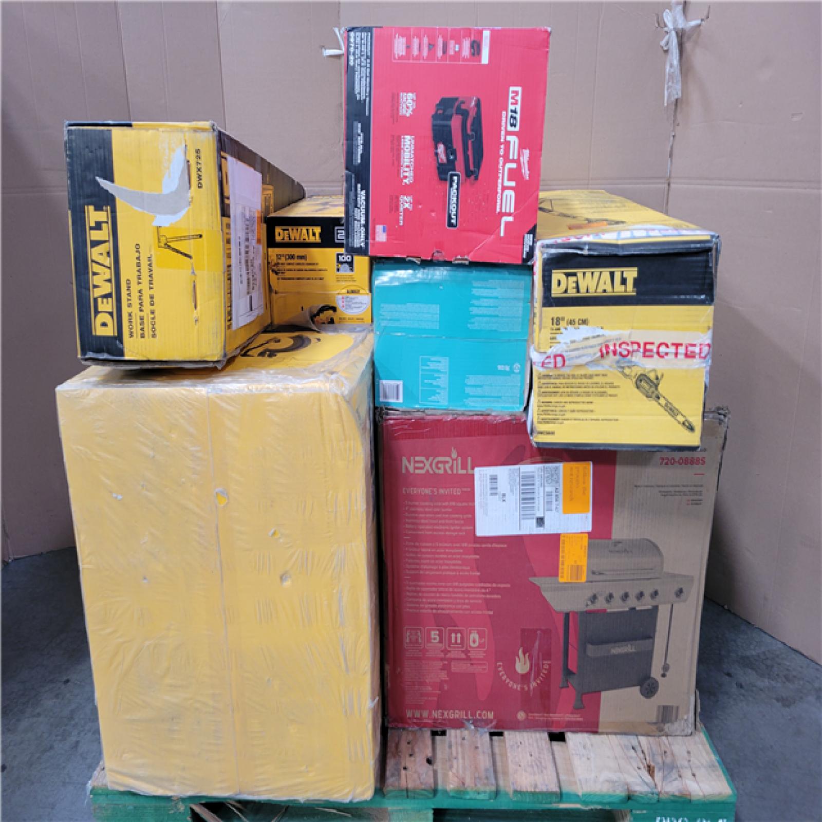 CALIFORNIA AS-IS TOOL PALLET