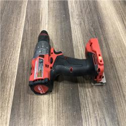 AS-IS Milwaukee FUEL 18V Lithium-Ion Brushless Cordless 1/2 in. Hammer Drill/Driver (Tool-Only)