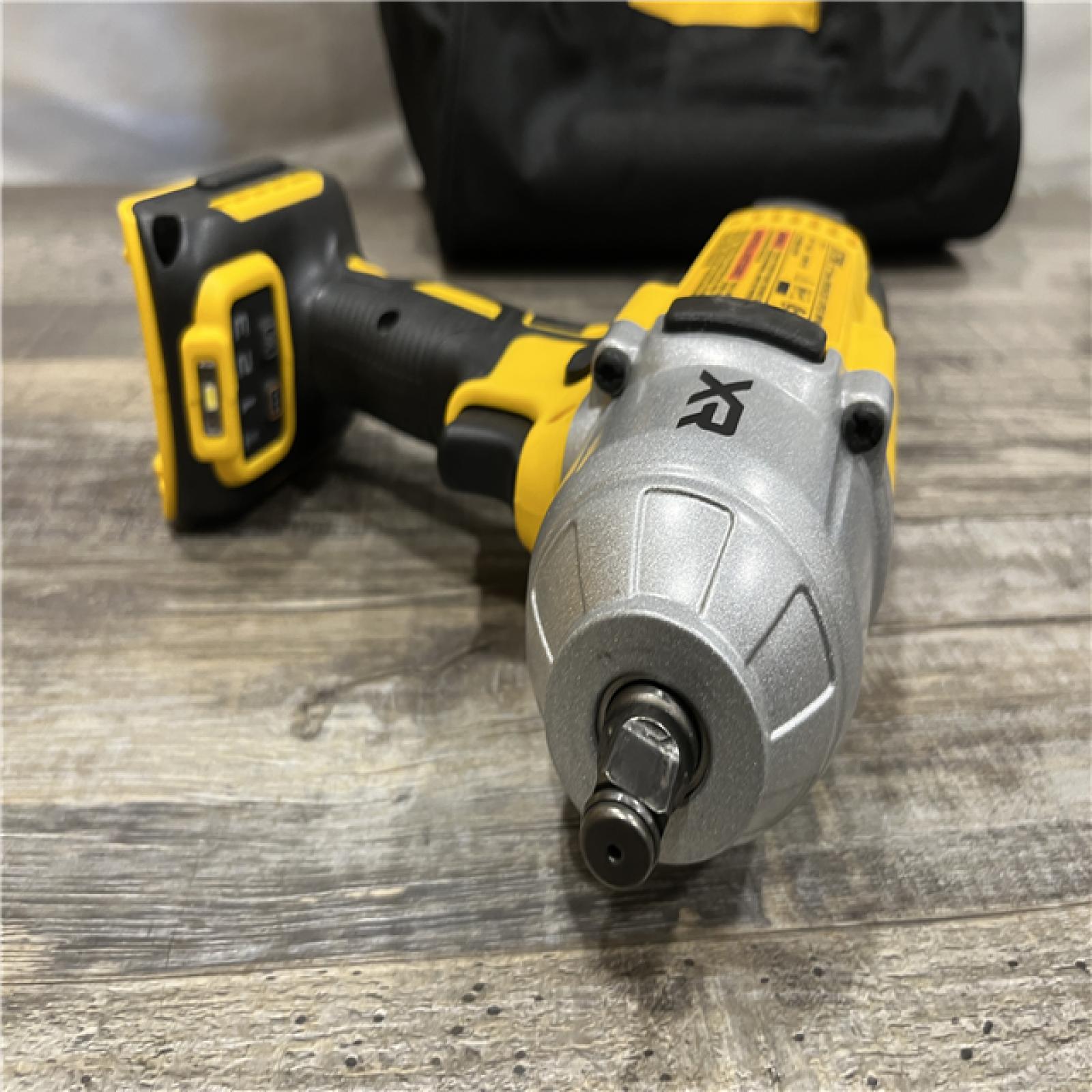 AS-IS DEWALT 20V MAX Lithium-Ion Cordless 1/2 in. Impact Wrench Kit