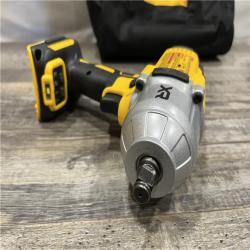 AS-IS DEWALT 20V MAX Lithium-Ion Cordless 1/2 in. Impact Wrench Kit