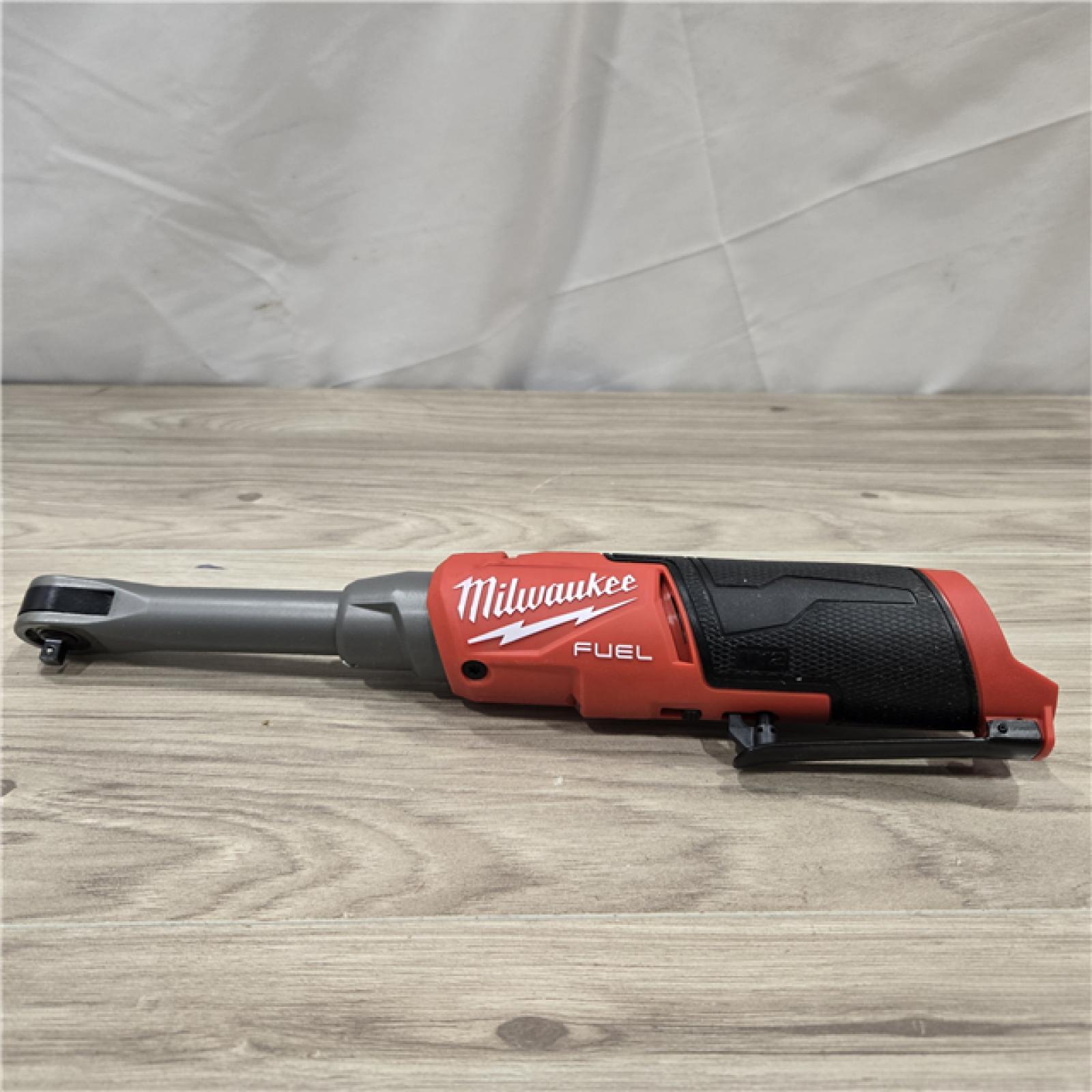 AS-IS Milwaukee 2568-20 12V M12 FUEL Cordless 1/4 Extended Reach High Speed Ratchet (Tool Only)