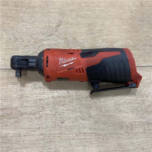 AS-IS Milwaukee 12V Lithium-Ion Cordless 3/8 in. Ratchet (Tool-Only)