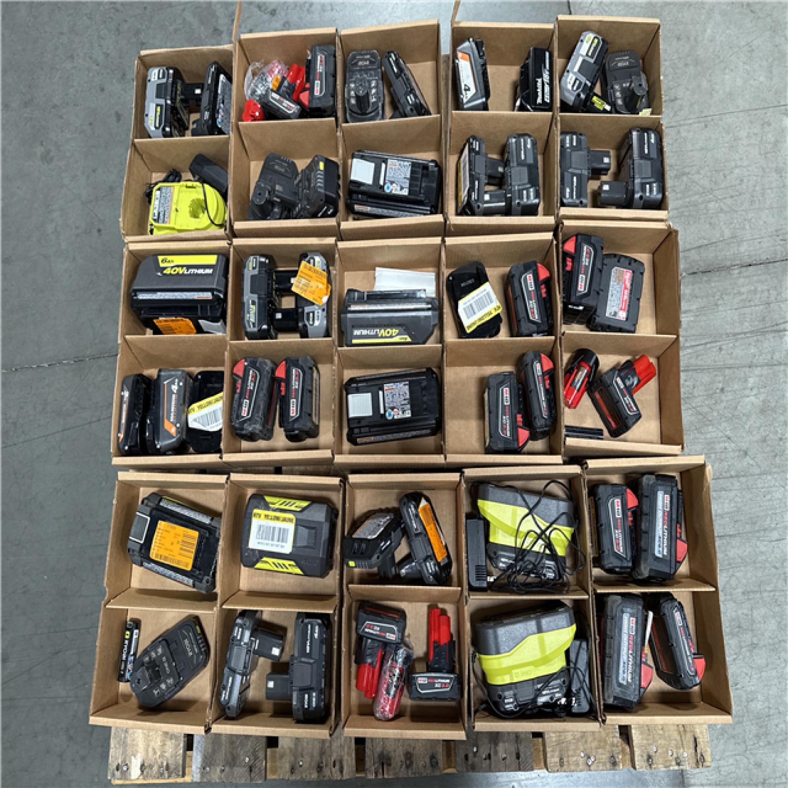 California AS-IS Battery Pallet