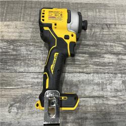 AS-IS DEWALT Atomic 20V Max Lithium-Ion Brushless Cordless Compact 1/4 in. Impact Driver Kit