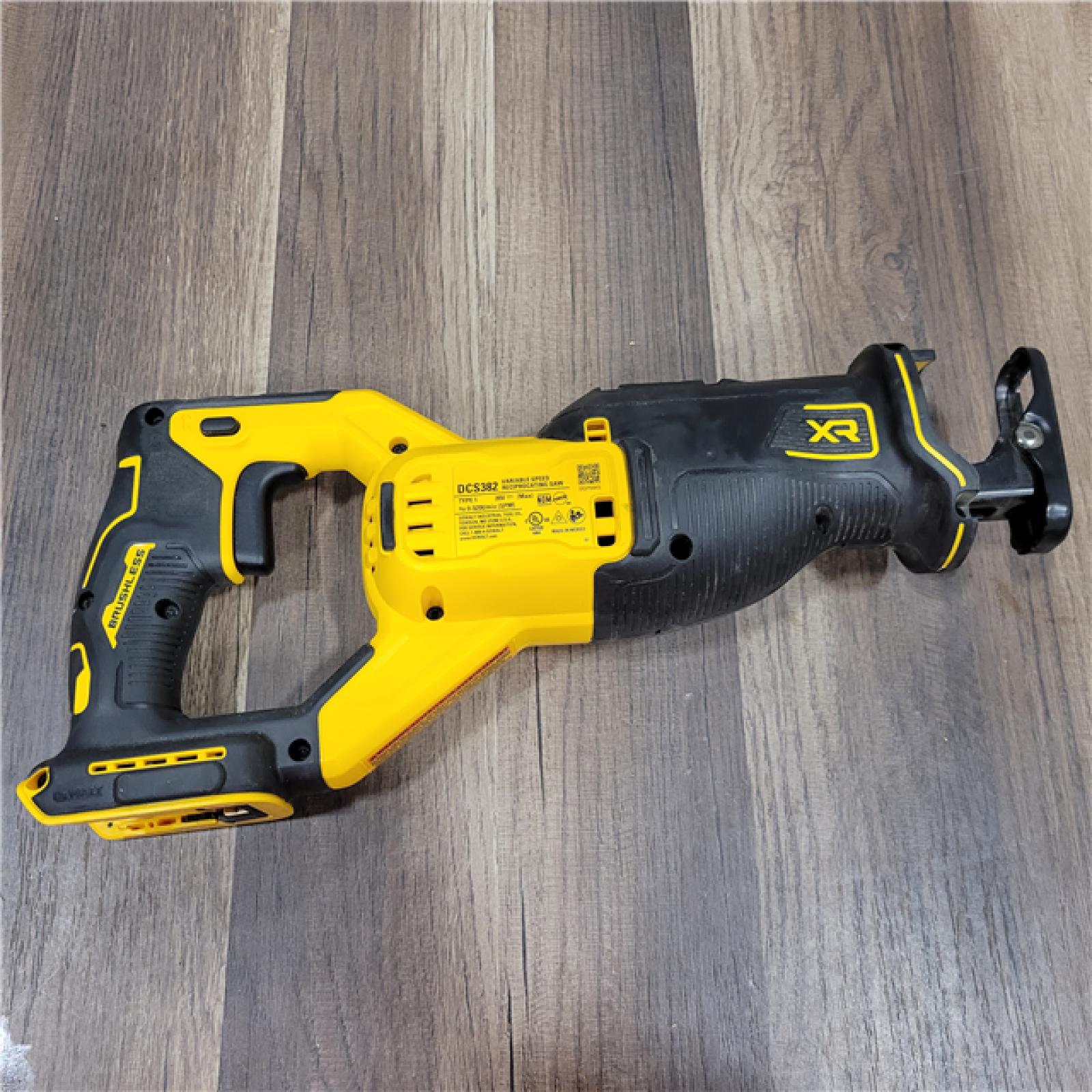 AS-IS DEWALT 20V MAX XR Cordless Brushless Reciprocating Saw (Tool Only)