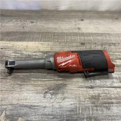 AS-IS Milwaukee FUEL 12V Lithium-Ion Brushless Cordless 3/8 in. Extended Reach High Speed Ratchet (Tool Only)