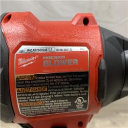 AS-IS Milwaukee 18V Lithium-Ion 570 MPH Brushless Cordless Precision Blower (Tool-Only)