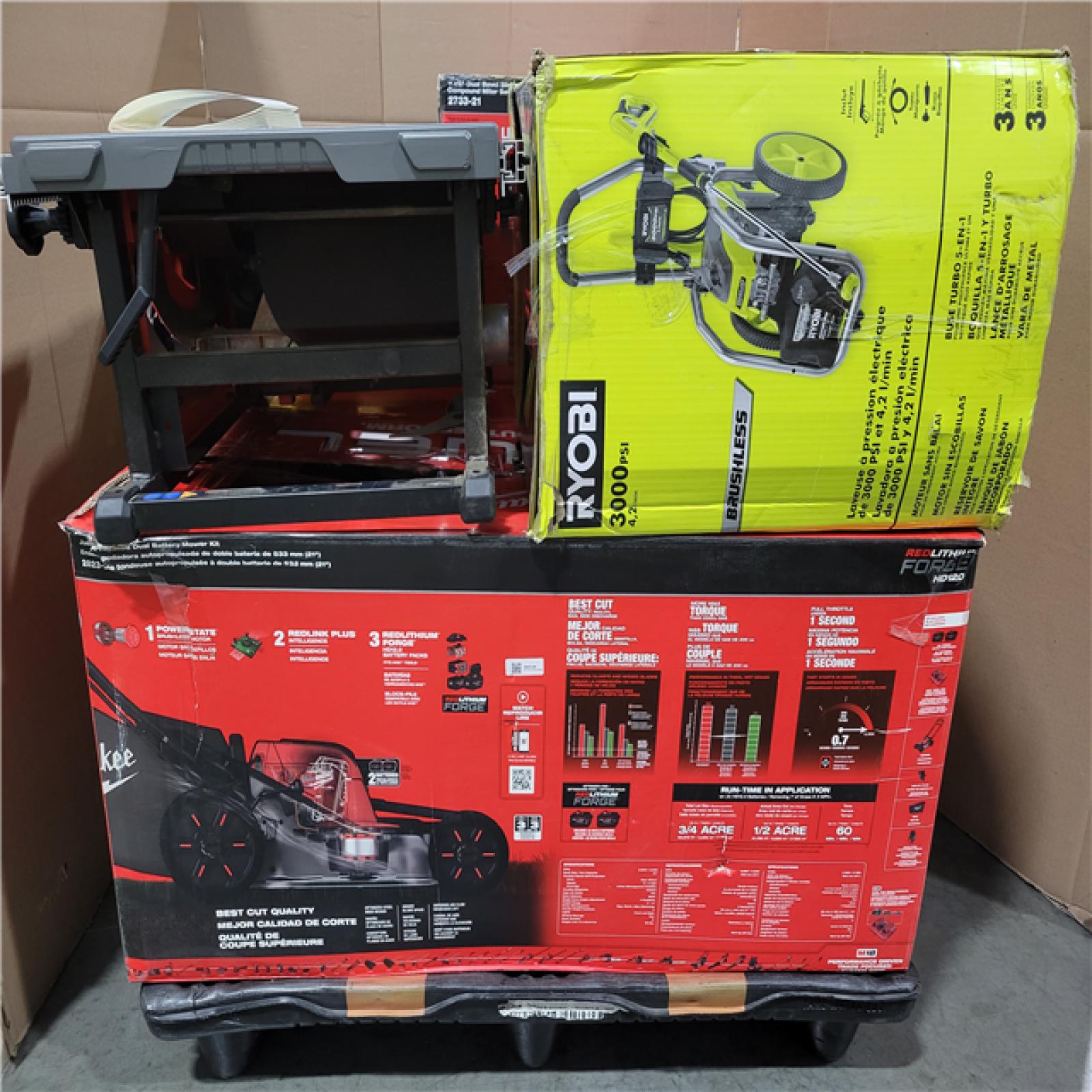 CALIFORNIA AS-IS TOOL PALLET