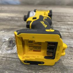 AS-IS DEWALT ATOMIC 20V MAX Cordless Brushless Compact 1/4 in. Impact Driver (Tool Only)