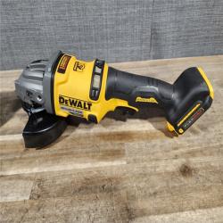HOUSTON LOCATION - AS-IS DeWalt FLEXVOLT 60V Cordless 4-1/2 to 6 in. Grinder Kit (Battery & Charger)