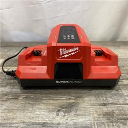 AS-IS Milwaukee 18V Dual Bay Simultaneous Super Charger