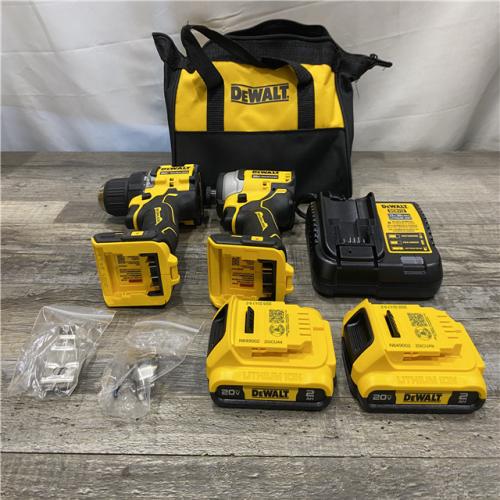 AS-IS DEWALT ATOMIC 20-Volt MAX Lithium-Ion Cordless Combo Kit