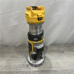 AS-IS DEWALT 20V MAX XR Cordless Brushless Fixed Base Compact Router (Tool Only)