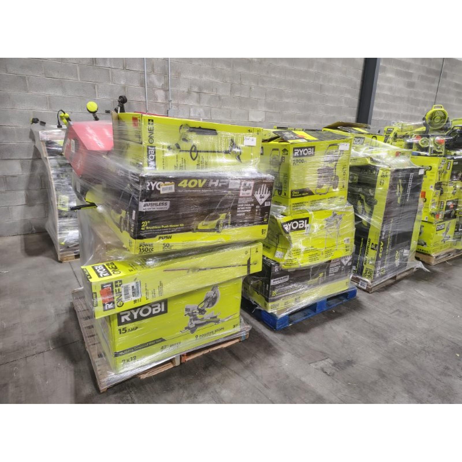 Pittston Location As-Is Power Tools Partial Truckload (13 Pallets) 8305-A