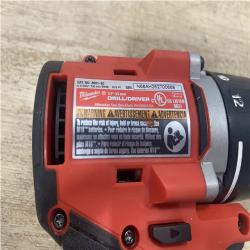 AS-IS Milwaukee 18V Lithium-Ion Brushless Cordless 1/2 in. Compact Drill/Driver (Tool-Only)