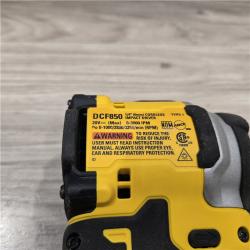 AS-IS DeWalt DCF850B 20V Cordless Compact 1/4 Impact Driver (Tool Only)