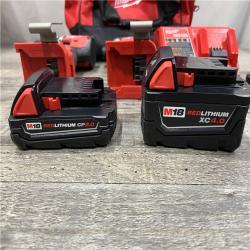 AS-IS Milwaukee 18-Volt Lithium-Ion Brushless Cordless Compact Hammer Drill/Impact Combo Kit