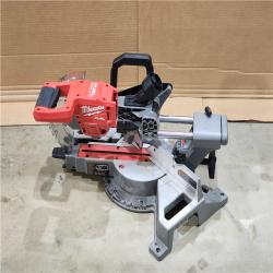 HOUSTON LOCATION - AS-IS Milwaukee M18 FUEL 7-1/4 in. Cordless Brushless Dual-Bevel Sliding Compound Miter Saw (Tool Only)