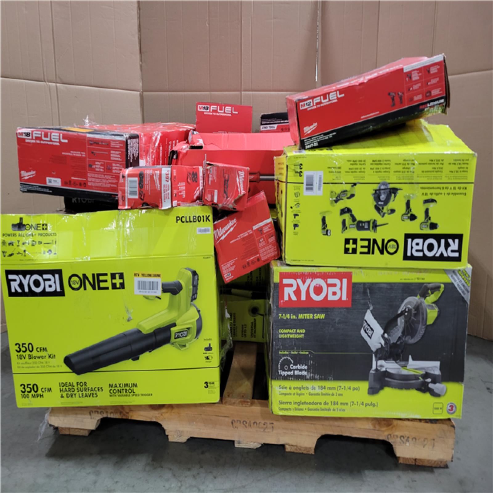 CALIFORNIA AS-IS TOOL PALLET