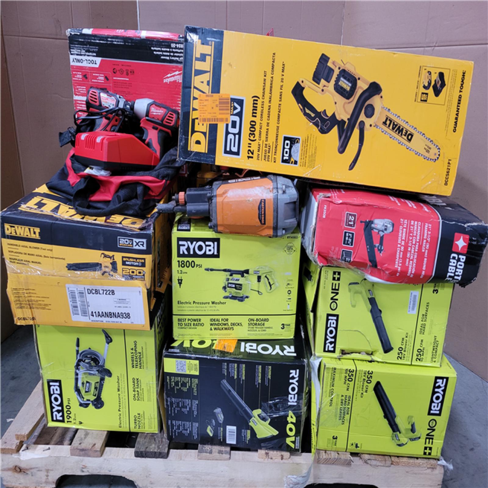 CALIFORNIA AS-IS TOOL PALLET