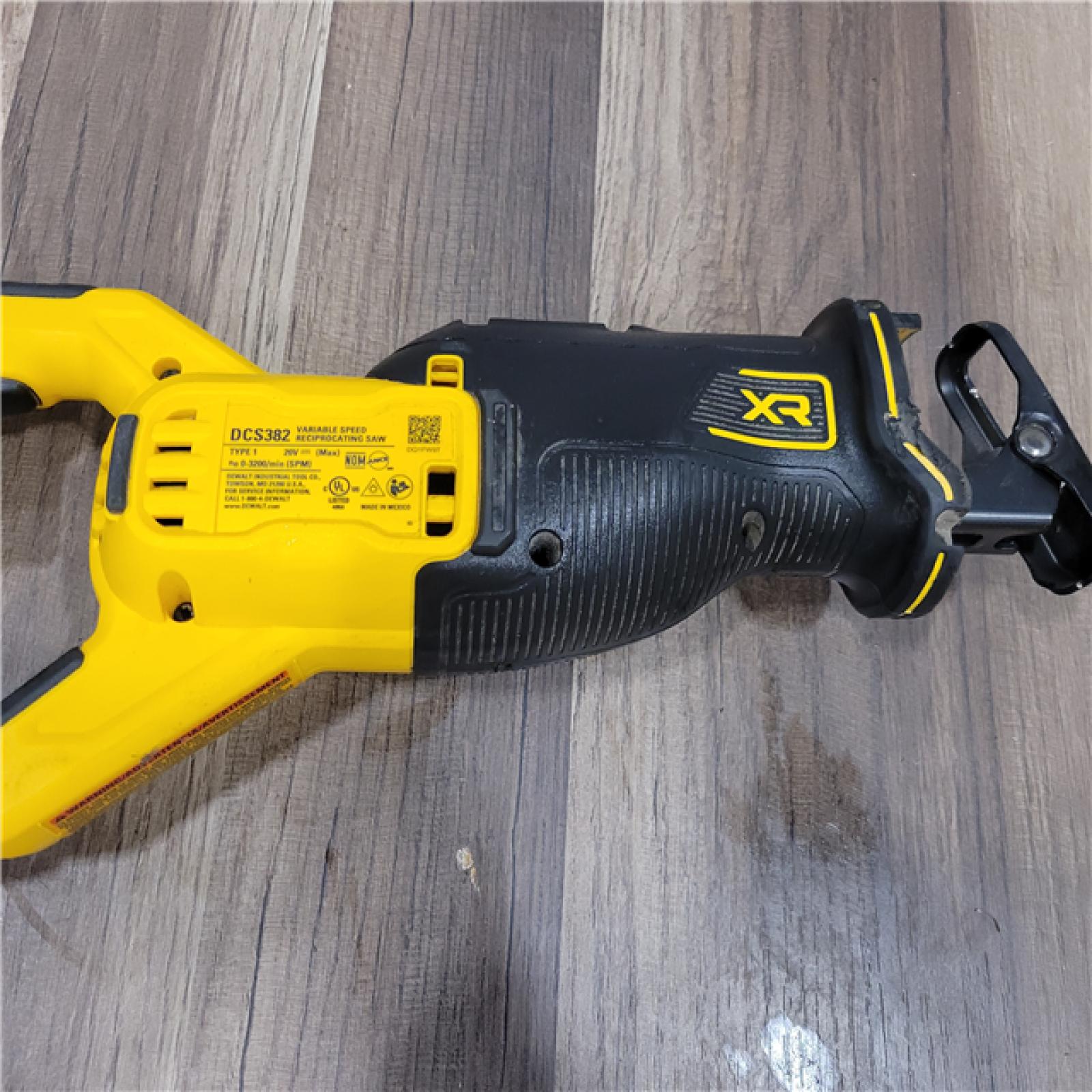 AS-IS DEWALT 20V MAX XR Cordless Brushless Reciprocating Saw (Tool Only)