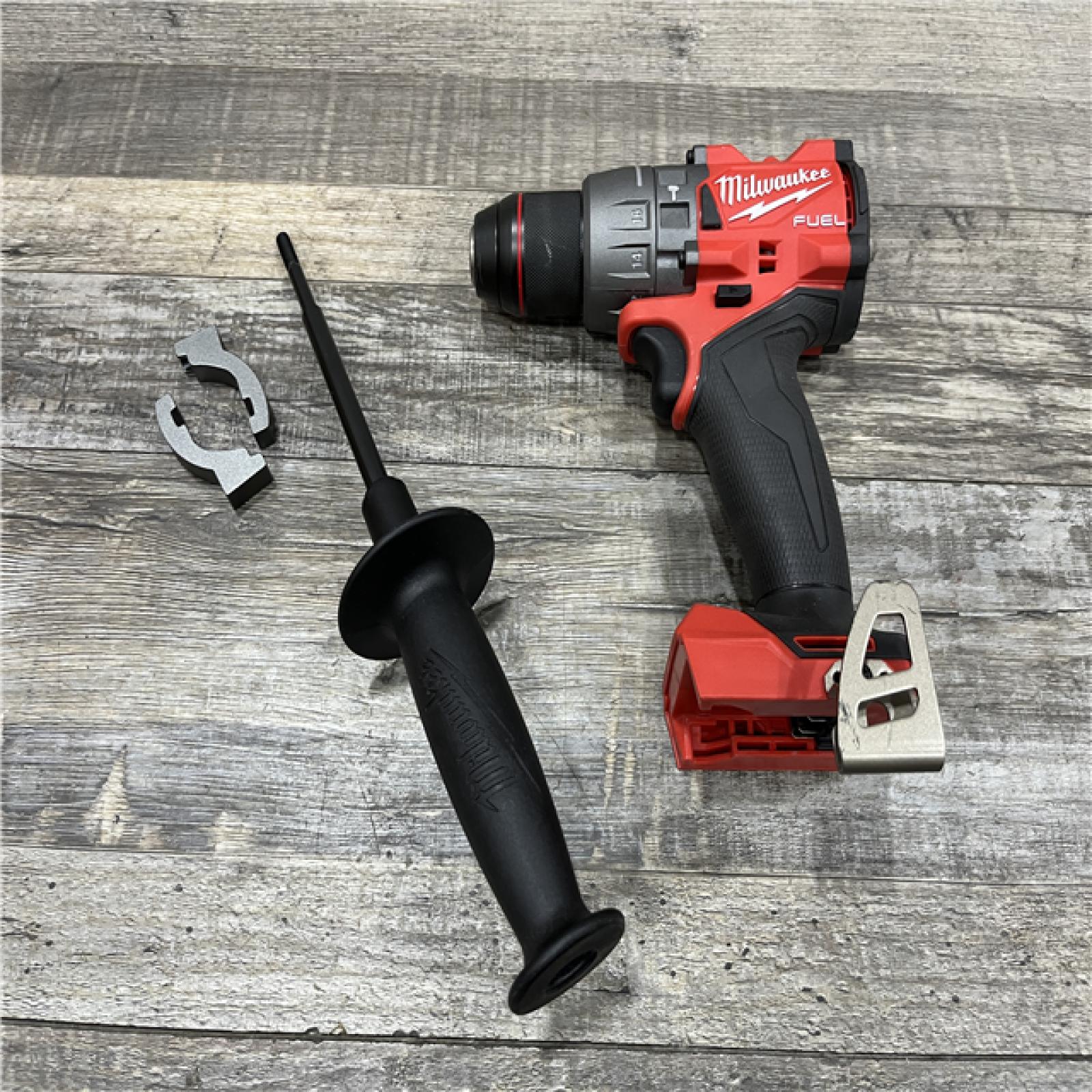 AS-IS Milwaukee FUEL 18V Lithium-Ion Brushless Cordless 1/2 in. Hammer Drill/Driver (Tool-Only)