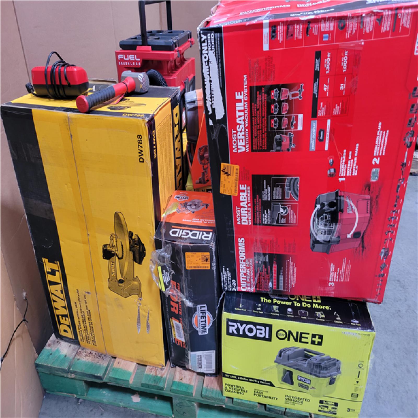 CALIFORNIA AS-IS TOOL PALLET