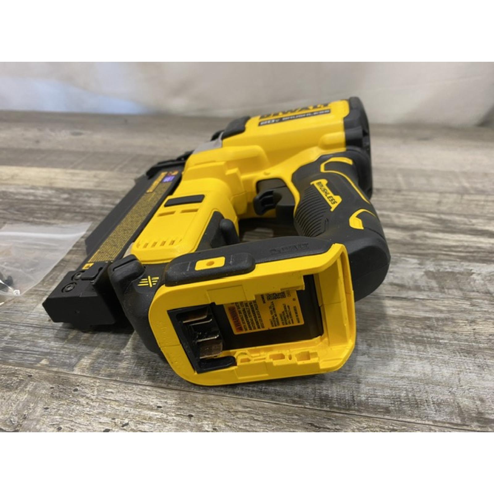 AS-IS DEWALT ATOMIC 20V MAX Lithium Ion Cordless 23 Gauge Pin Nailer (Tool Only)