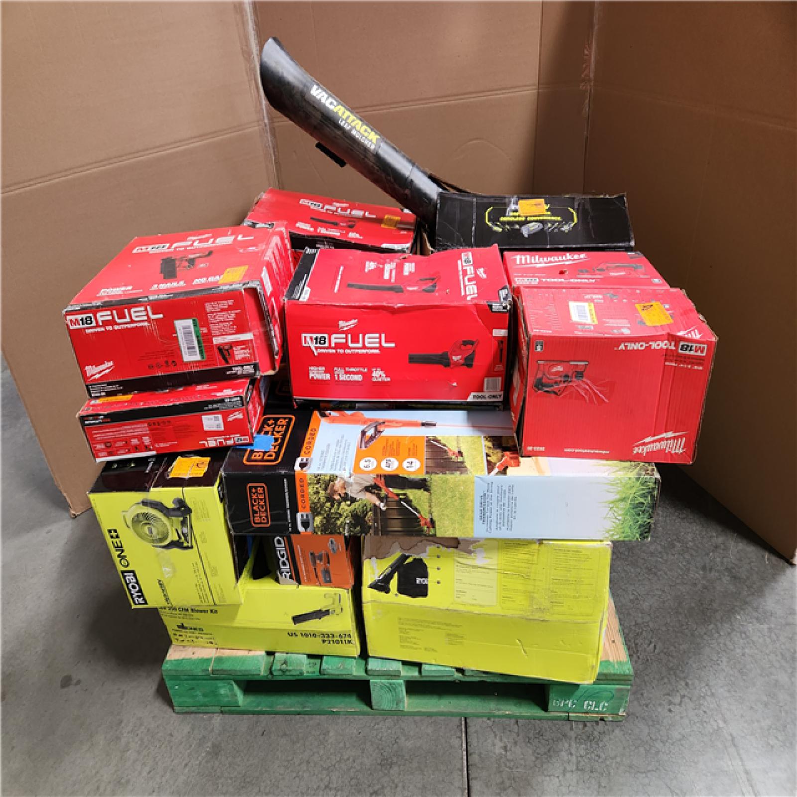 CALIFORNIA  AS-IS TOOL PALLET