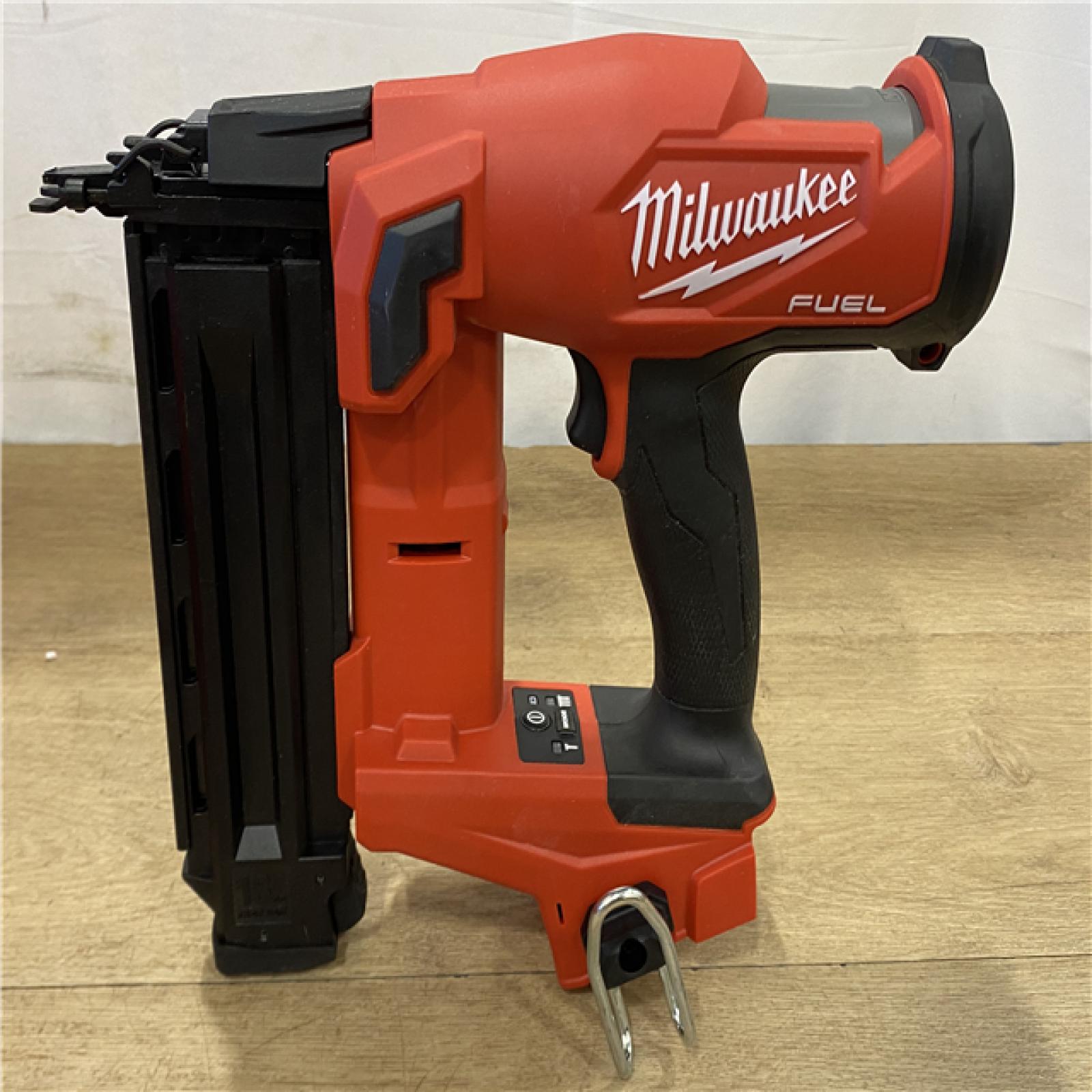 AS-IS Milwaukee FUEL 18-Volt Lithium-Ion Brushless Cordless Gen II 18-Gauge Brad Nailer (Tool-Only)