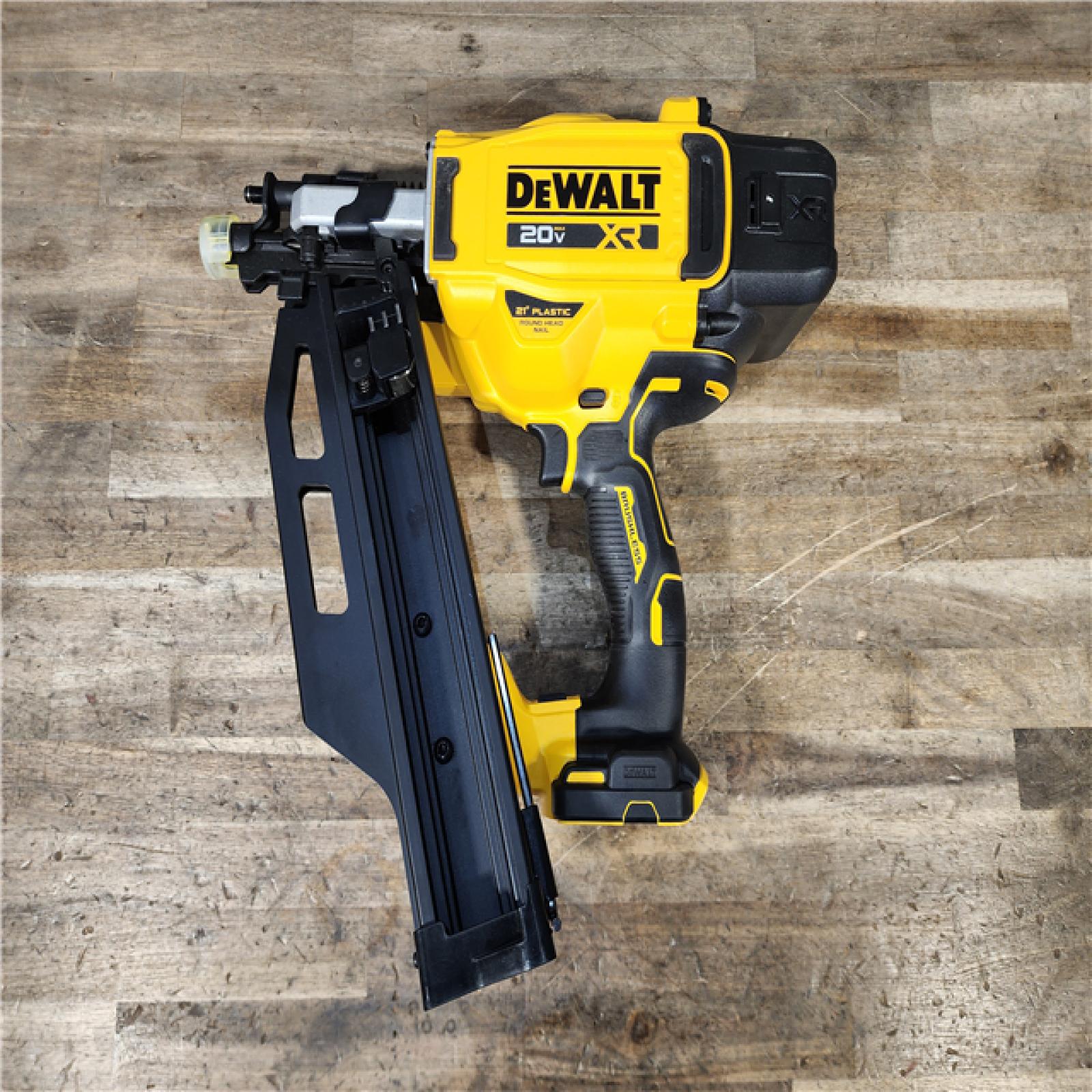 HOUSTON LOCATION - AS-IS DEWALT 20-Volt 21° Cordless Framing Nailer (Tool-Only)