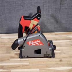 HOUSTON LOCATION - AS-IS (APPEARS LIKE NEW) Milwaukee  FUEL 18V Lithium-Ion Cordless Brushless 6-1/2 in. Plunge Cut Track Saw (Tool-Only)