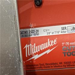 AS-IS Milwaukee FUEL 12V Lithium-Ion Brushless Cordless 3 in. Cut Off Saw (Tool-Only)