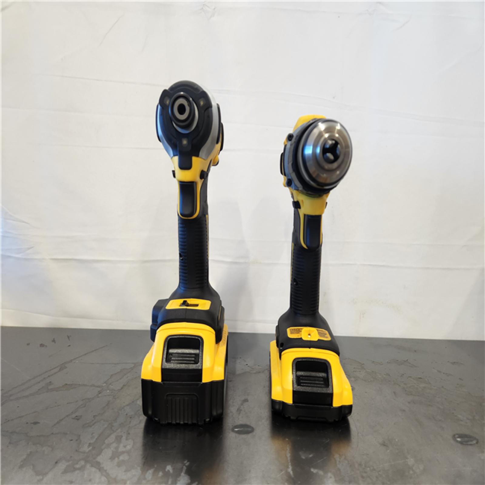 AS-IS- DeWalt 2-Tool Combo Kit W/ (2) BATTERY & CHARGER