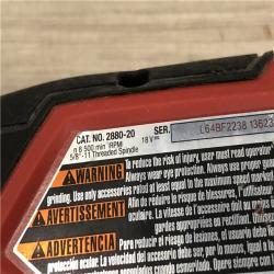 AS-IS Milwaukee 2880-20 FUEL 18-Volt Lithium-Ion Cordless 4-1/2 in./5 in. Grinder (Tool-Only)