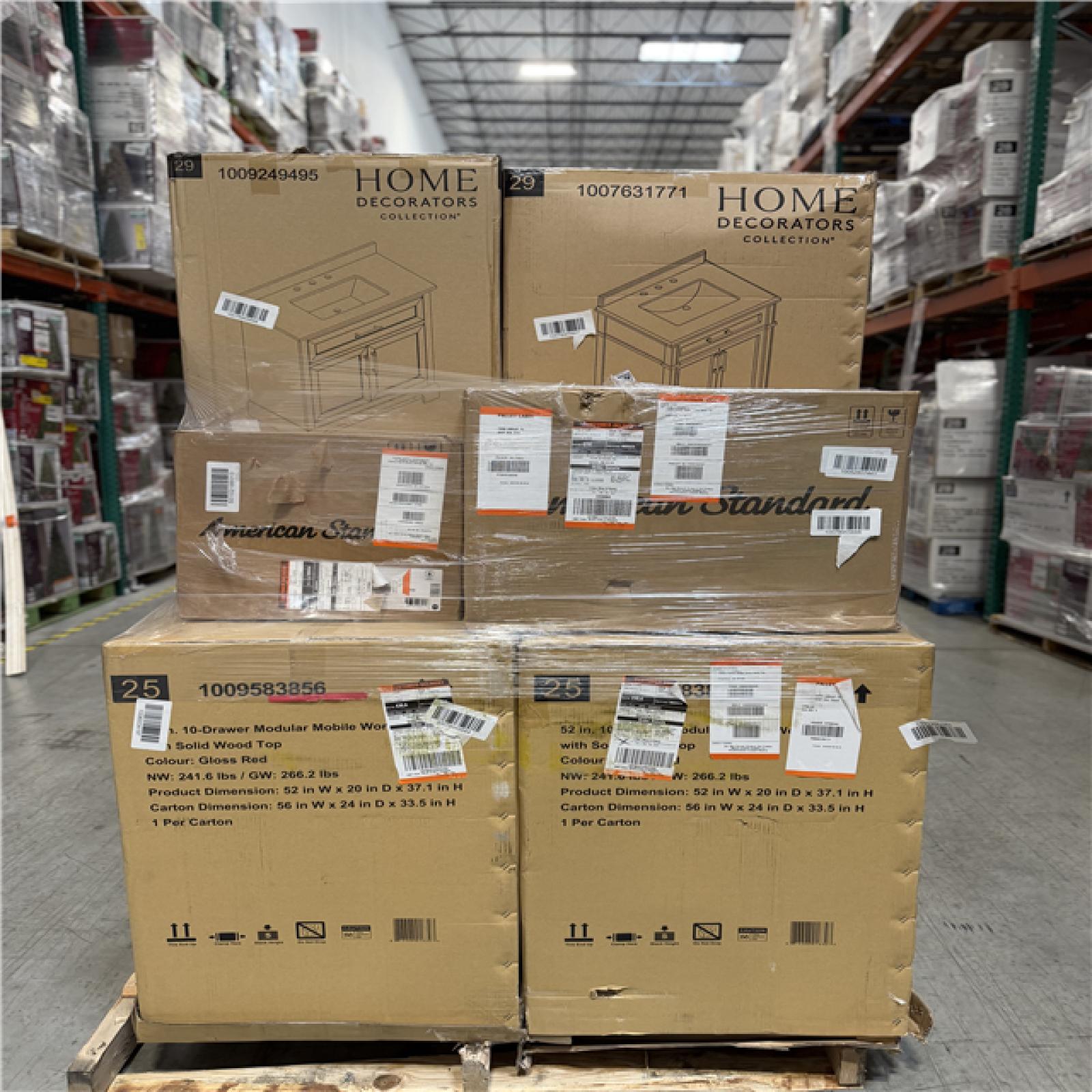 DALLAS LOCATION - AS-IS HOME IMPROVEMENT PALLET